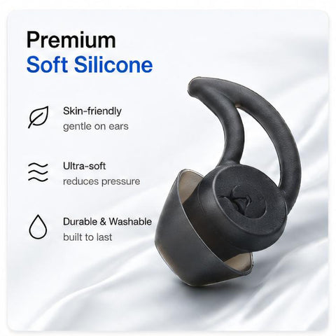 XDcase 3 Pairs Replacement Silicone Ear Tips with Wing, S/M/L Size, For BOSE QC30 / QC20 / QC20i