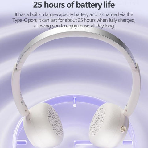 Lenovo EB300 Over-Ear AI Call Noise Reduction Bluetooth Earphone, EB300