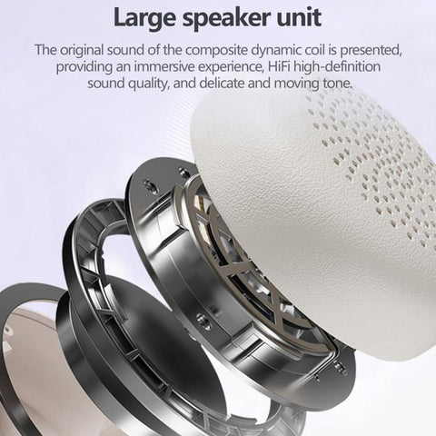 Lenovo EB300 Over-Ear AI Call Noise Reduction Bluetooth Earphone, EB300