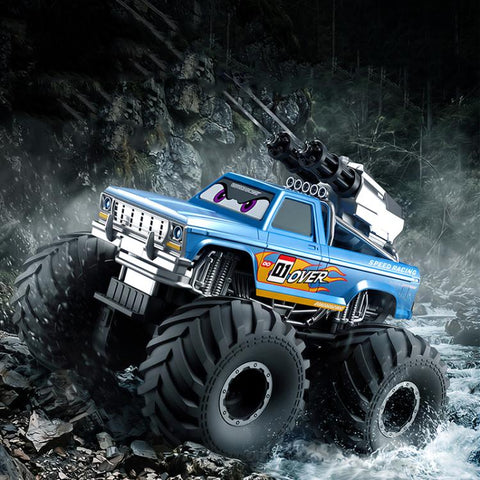 JJR/C Q245 Pro Crusher Amphibious 4WD Remote Control Car with Water Cannon Function