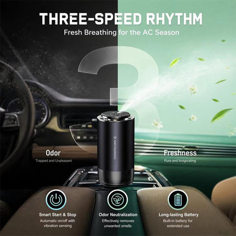 JK-572 Car Mounted Smart Spray Aroma Diffuser