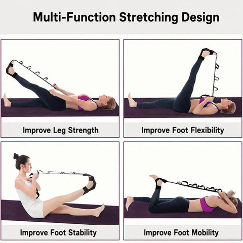 Yoga Stretch Band Stretch Ankles Training Joint Correction Elastic Band