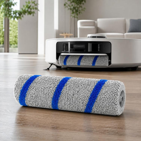 For Ecovacs DEEBOT X11 / X11 Pro Replacement Parts, Main Brush, Side Brush, Roller Mop, Activated Carbon Filter, Filter, Auto Refill and Drain Version Dust Bag, Water Tank Version Dust Bag