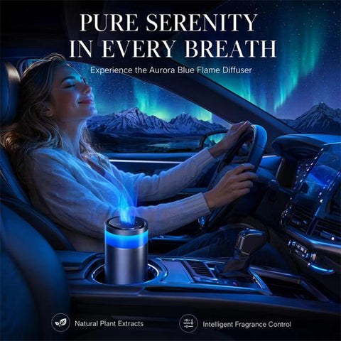 JK-582 Aurora Blue Flame Car Air Freshener