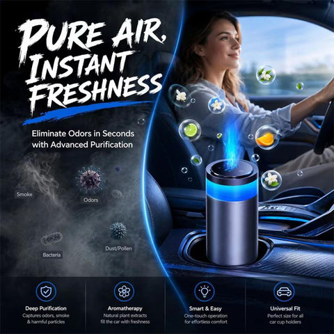 JK-582 Aurora Blue Flame Car Air Freshener