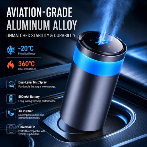 JK-582 Aurora Blue Flame Car Air Freshener