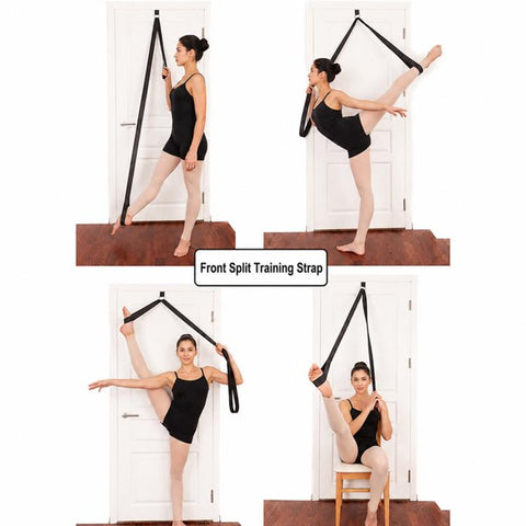 Adjustable Yoga Rope Stretching Trainer Doorway Stretching Belt