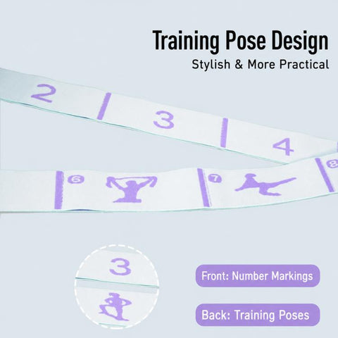 Yoga Resistance Digital Tension Band Suitable For Children and Adults