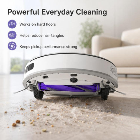 For Narwal J4 / J4 Lite Robot Vacuum Cleaner Replacement Parts, Main Brush, Side Brush, Dual Side Brush, Dual Activated Carbon Filter, Dual Filter, Dust Bag+Filter Integrated, Main Brush Cover