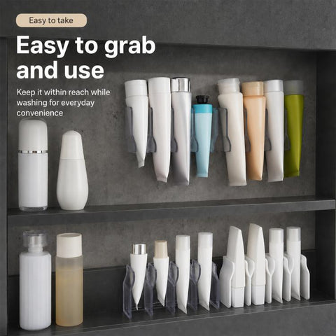 No-drill Wall Mounted Facial Cleanser Holder