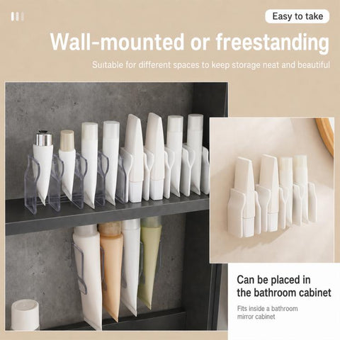 No-drill Wall Mounted Facial Cleanser Holder