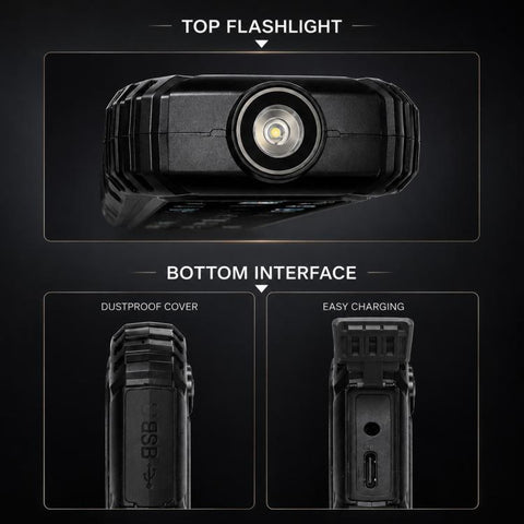 HP219 IP68 Rugged Phone, 2.4 inch, SC6531E, Network: 2G, BT, FM, SOS, Torch, EU Plug, US Plug, UK Plug
