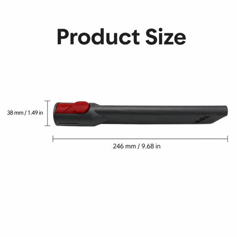 For Dyson V7 / V8 / V10 / V11 Vacuum Cleaner Replacement Parts, Long Flat-Nozzle Cleaning Brush Head