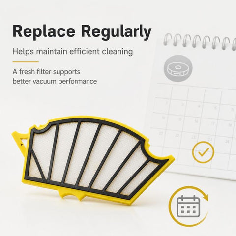 For iRobot 5 Series Robot Vacuum Cleaner Replacement Parts, For iRobot 5 Series Single Filter