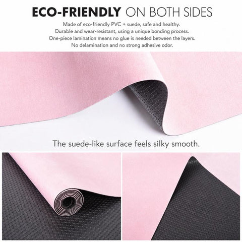 Microfiber Suede Non-slip Portable Yoga Mat