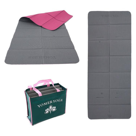 Negative Ions Portable Travel Thick Foldable Yoga Pad Student Nnap Mat