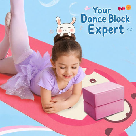 Cute Printed High Density Dancing Leg-Stretching Yoga Blocks