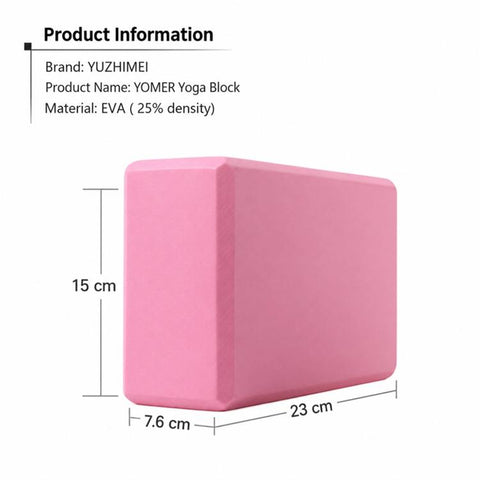 Cute Printed High Density Dancing Leg-Stretching Yoga Blocks