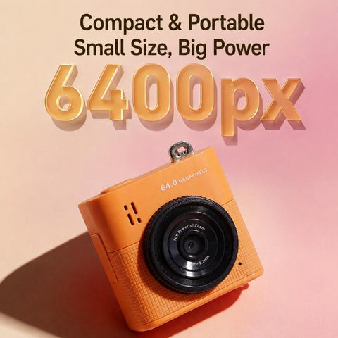 S5 6400PX 1.4 inch LCD HD Digital Mini Thumb Pocket Camera
