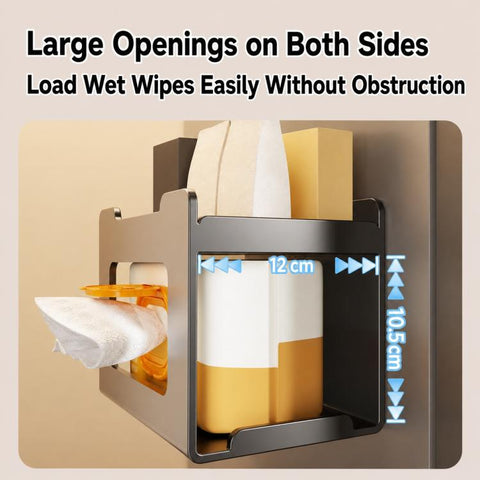 Multifunctional Wall Mounted Magnetic Tissue Storage Holder