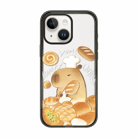Cute Capybara Cartoon Print Acrylic TPU Phone Case, For iPhone 13, For iPhone 12, For iPhone 12 Pro Max, For iPhone 12 Pro, For iPhone 11