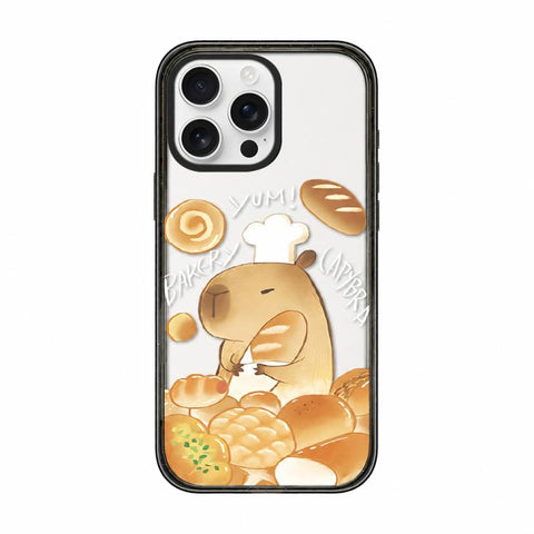 Cute Capybara Cartoon Print Acrylic TPU Phone Case, For iPhone 13, For iPhone 12, For iPhone 12 Pro Max, For iPhone 12 Pro, For iPhone 11