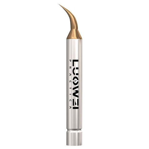 LUOWEI LW-C210F Series 10 in 1 Flying Wire Soldering Iron Tip Set, Elbow, Tip, Slant Blade