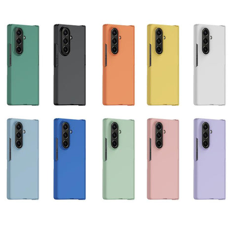 Skin Feel PC Phone Case with Tempered Film, For Galaxy Z Fold8 Ultra 5G, For Galaxy Z Flip8 5G