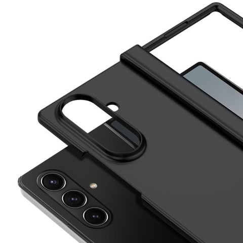 Skin Feel PC Phone Case with Tempered Film, For Galaxy Z Fold8 Ultra 5G, For Galaxy Z Flip8 5G