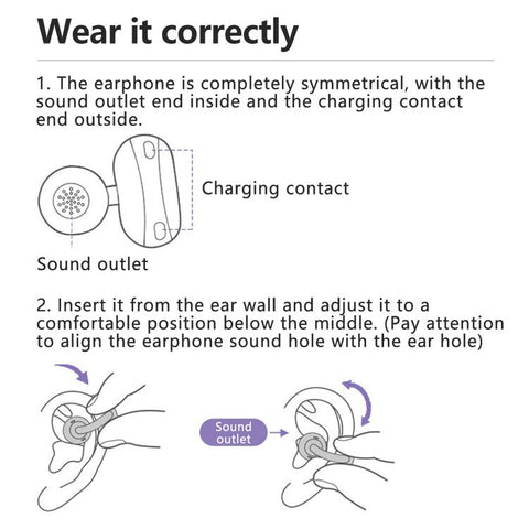 Lenovo EA419 Open Ear Clip-On True Wireless Bluetooth Earphone