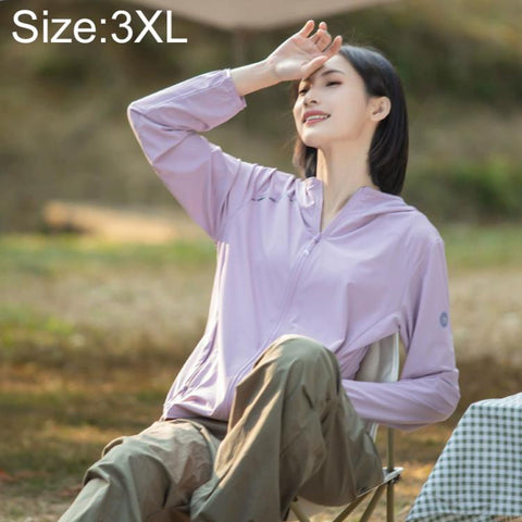 UPF50+ Lightweight Breathable Sun Protection Women Jacket, 3XL, 4XL