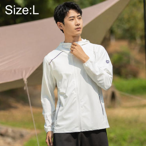 UPF50+ Lightweight Breathable Sun Protection Men Coat, M, L, XL, 2XL, 3XL, 4XL