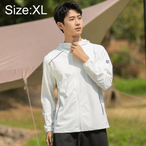 UPF50+ Lightweight Breathable Sun Protection Men Coat, M, L, XL, 2XL, 3XL, 4XL