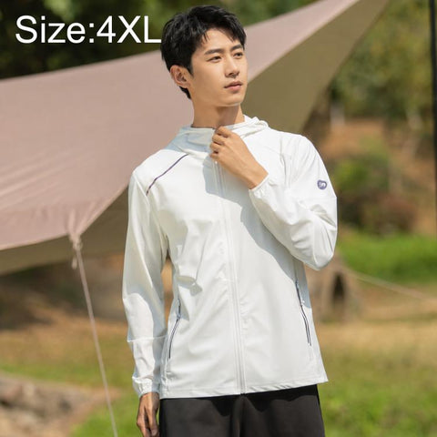 UPF50+ Lightweight Breathable Sun Protection Men Coat, M, L, XL, 2XL, 3XL, 4XL