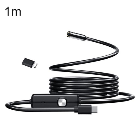 AN112T Type-C and 8 Pin IP67 8LEDs 5.5mm Industry Digital Endoscope, 1m Flexible Cable, 2m Flexible Cable, 3.5m Flexible Cable, 5m Flexible Cable, 10m Flexible Cable, 1m Hard Cable, 2m Hard Cable, 3.5m Hard Cable, 5m Hard Cable, 10m Hard Cable