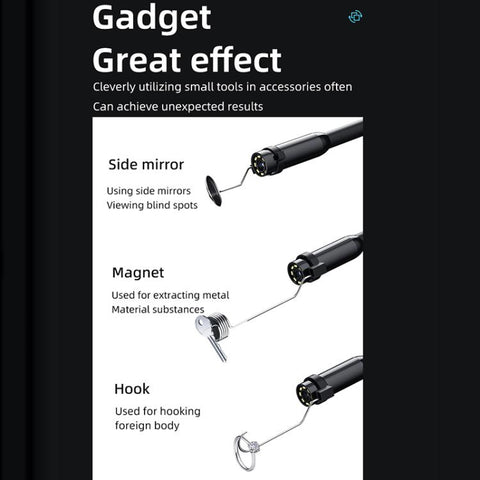 AN112T Type-C and 8 Pin IP67 8LEDs 5.5mm Industry Digital Endoscope, 1m Flexible Cable, 2m Flexible Cable, 3.5m Flexible Cable, 5m Flexible Cable, 10m Flexible Cable, 1m Hard Cable, 2m Hard Cable, 3.5m Hard Cable, 5m Hard Cable, 10m Hard Cable
