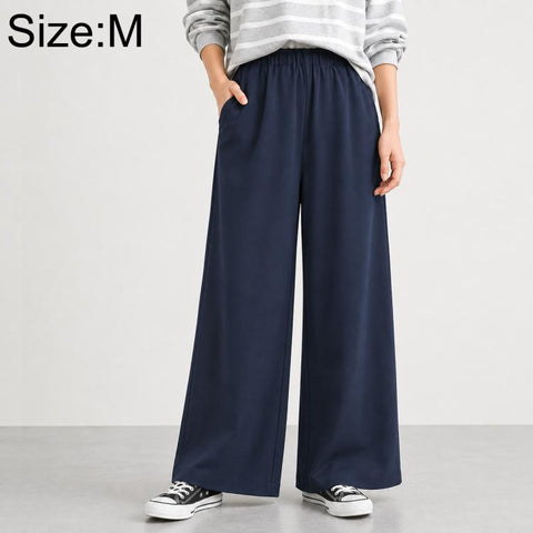 High-Waisted Wide-Leg Women Pants, M, L, XL, 2XL
