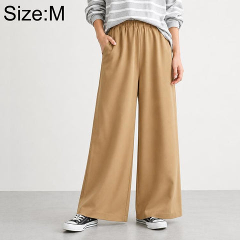 High-Waisted Wide-Leg Women Pants, M, L, XL, 2XL