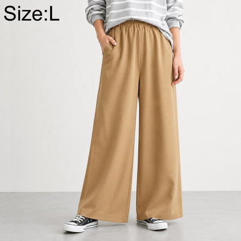 High-Waisted Wide-Leg Women Pants, M, L, XL, 2XL