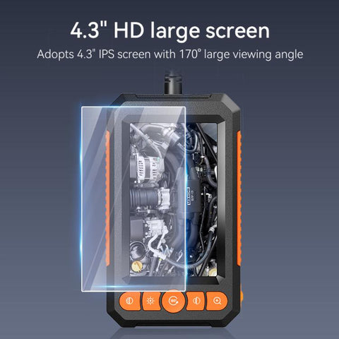 C43 4.3 inch IPS HD Screen 8mm Industry Digital Endoscope, 1m Hard Cable Single-lens, 5m Hard Cable Single-lens, 10m Hard Cable Single-lens, 1m Hard Cable Dual-lens, 5m Hard Cable Dual-lens, 10m Hard Cable Dual-lens