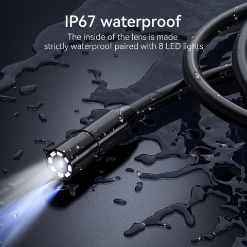 C43 4.3 inch IPS HD Screen 8mm Industry Digital Endoscope, 1m Hard Cable Single-lens, 5m Hard Cable Single-lens, 10m Hard Cable Single-lens, 1m Hard Cable Dual-lens, 5m Hard Cable Dual-lens, 10m Hard Cable Dual-lens