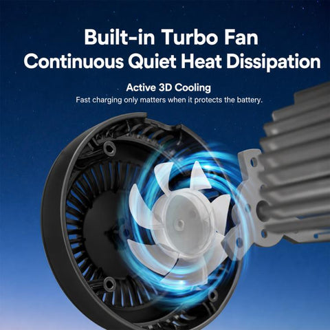 S35 Magnetic Cooling 25W Wireless Fast Charger Car Air Outlet Holder, S35