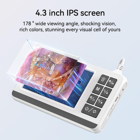 P60 4.3 inch IPS HD Screen Smart Visual Otoscope Ear Pick