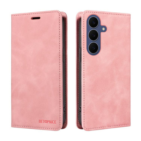 BETOPNICE Suction RFID Anti-theft Leather Phone Case, For Galaxy S26 FE 5G