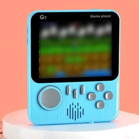 G7 3.5 inch Screen Portable Retro Nostalgic Games Console Built-in 666 Games, Single, Double