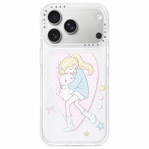 Skin Feel Frosted Cartoon Sticker Acrylic Phone Case, For iPhone 18 Pro / 17 Pro, For iPhone 18 Pro Max / 17 Pro Max, For iPhone 17, For iPhone 16 Pro Max, For iPhone 16 Pro, For iPhone 16