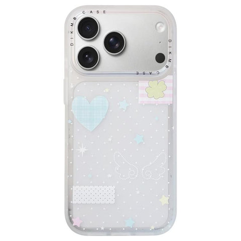 Skin Feel Frosted Cartoon Sticker Acrylic Phone Case, For iPhone 18 Pro / 17 Pro, For iPhone 18 Pro Max / 17 Pro Max, For iPhone 17, For iPhone 16 Pro Max, For iPhone 16 Pro, For iPhone 16