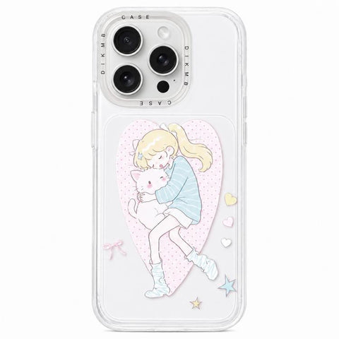 Skin Feel Frosted Cartoon Sticker Acrylic Phone Case, For iPhone 18 Pro / 17 Pro, For iPhone 18 Pro Max / 17 Pro Max, For iPhone 17, For iPhone 16 Pro Max, For iPhone 16 Pro, For iPhone 16