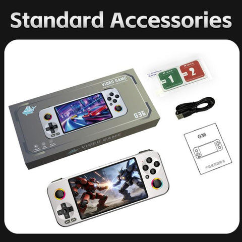 G36 4.5-inch IPS OLED Handheld Game Console Supports 23+ Emulators, 16G