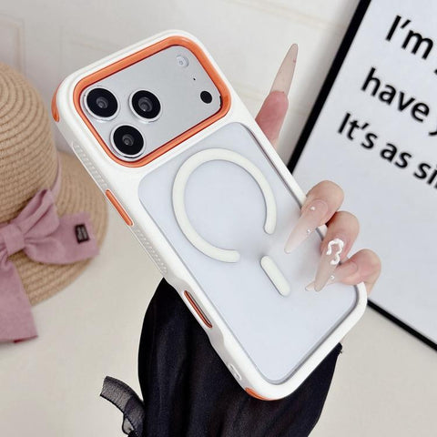Cool 3 in 1 Magnetic Anti-slip Edge Phone Case, For iPhone 18 Pro / 17 Pro, For iPhone 18 Pro Max / 17 Pro Max, For iPhone 17, For iPhone Air